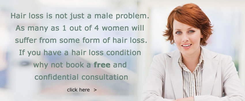 Hair loss is not just a male problem